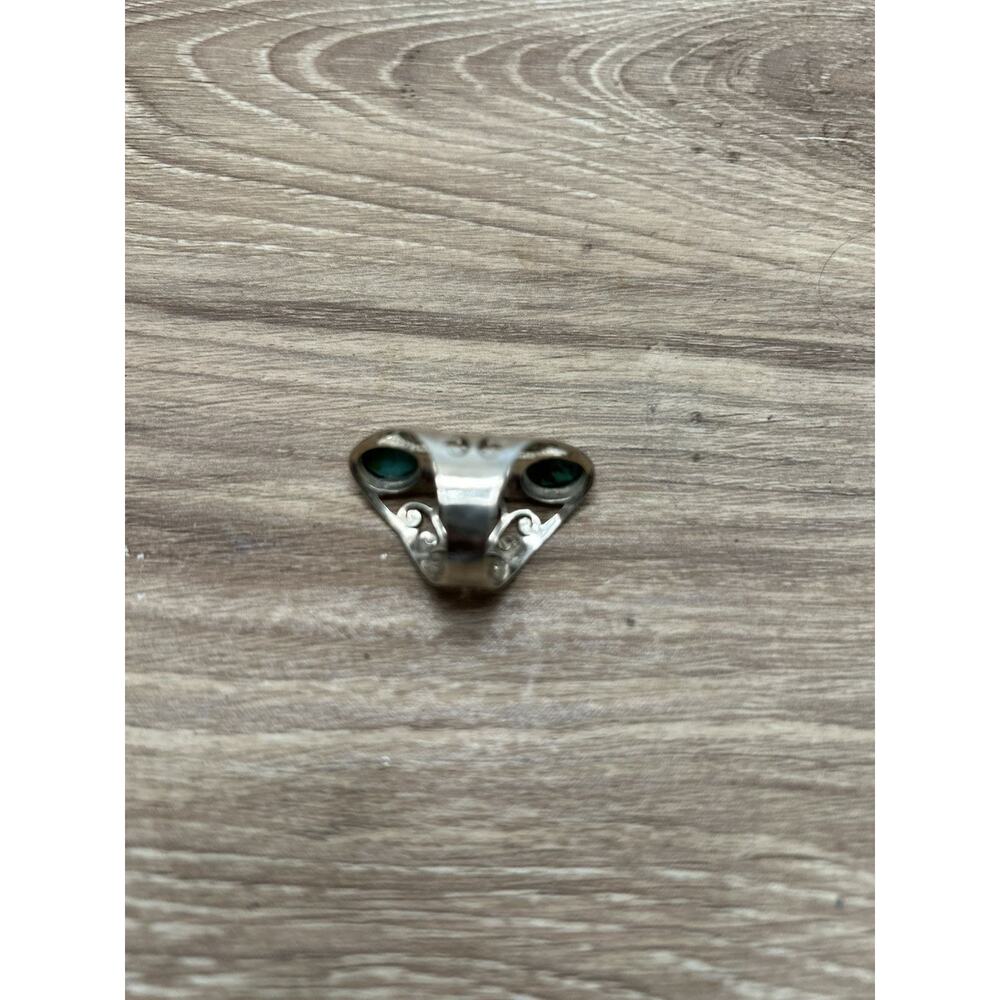 Native silver turquoise ring - Picture 3 of 3